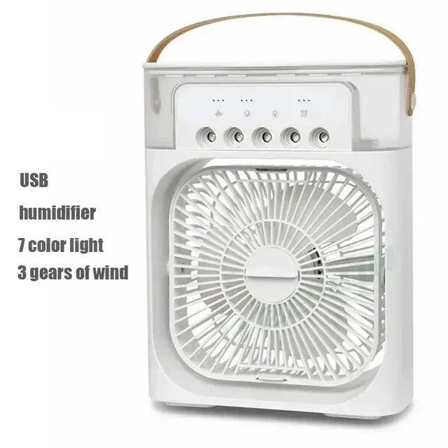 3-in-1 Portable Air Conditioner & Fan | Humidifier & Night Light