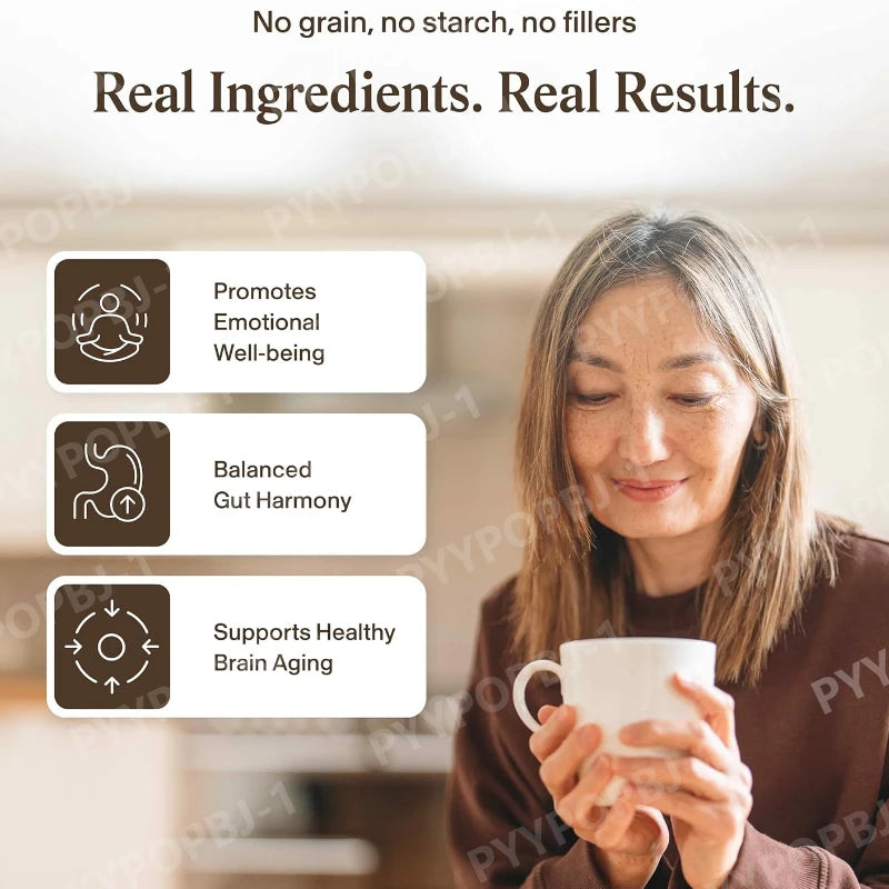 Organic Lion's Mane Mushroom Extract Capsules | Vegan Supplement