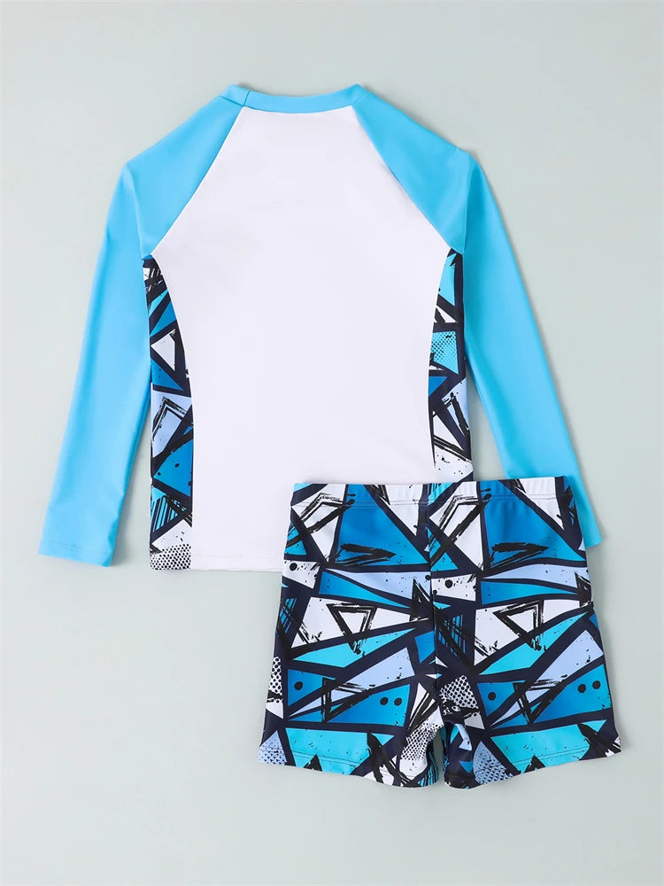 Boys Long Sleeve Swimwear | Stylish and Comfortable Beach Outfit