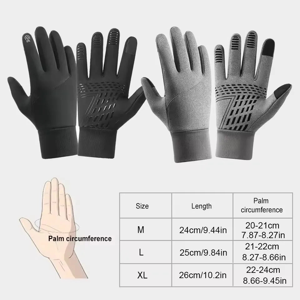 Warm Windproof Touch Screen Cycling Gloves for Autumn & Winter
