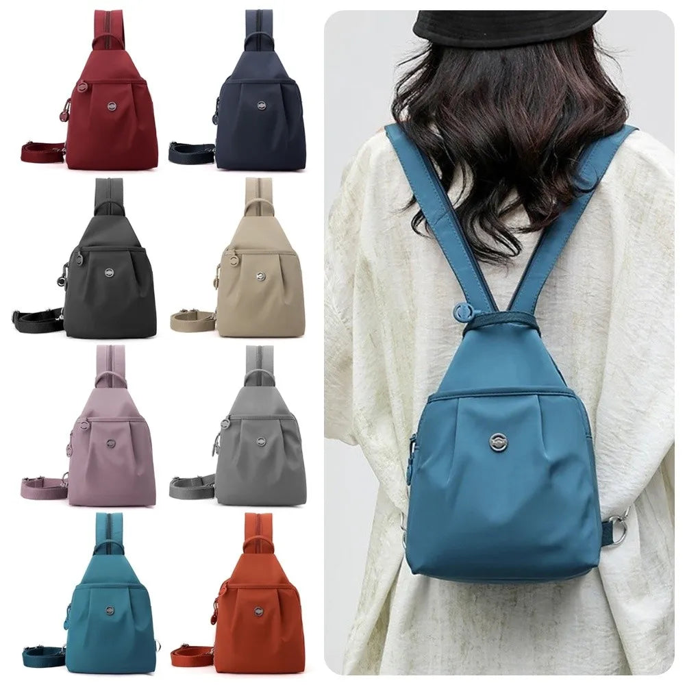 New Oxford Fabric Backpack Large Capacity Waterproof Chest Bags Multi-purpose Multi Layer Travel Bag Outdoor Hiking