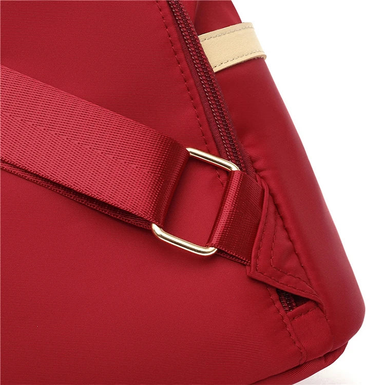 Chic Women's Backpack | Adjustable Straps & Zipper Closure