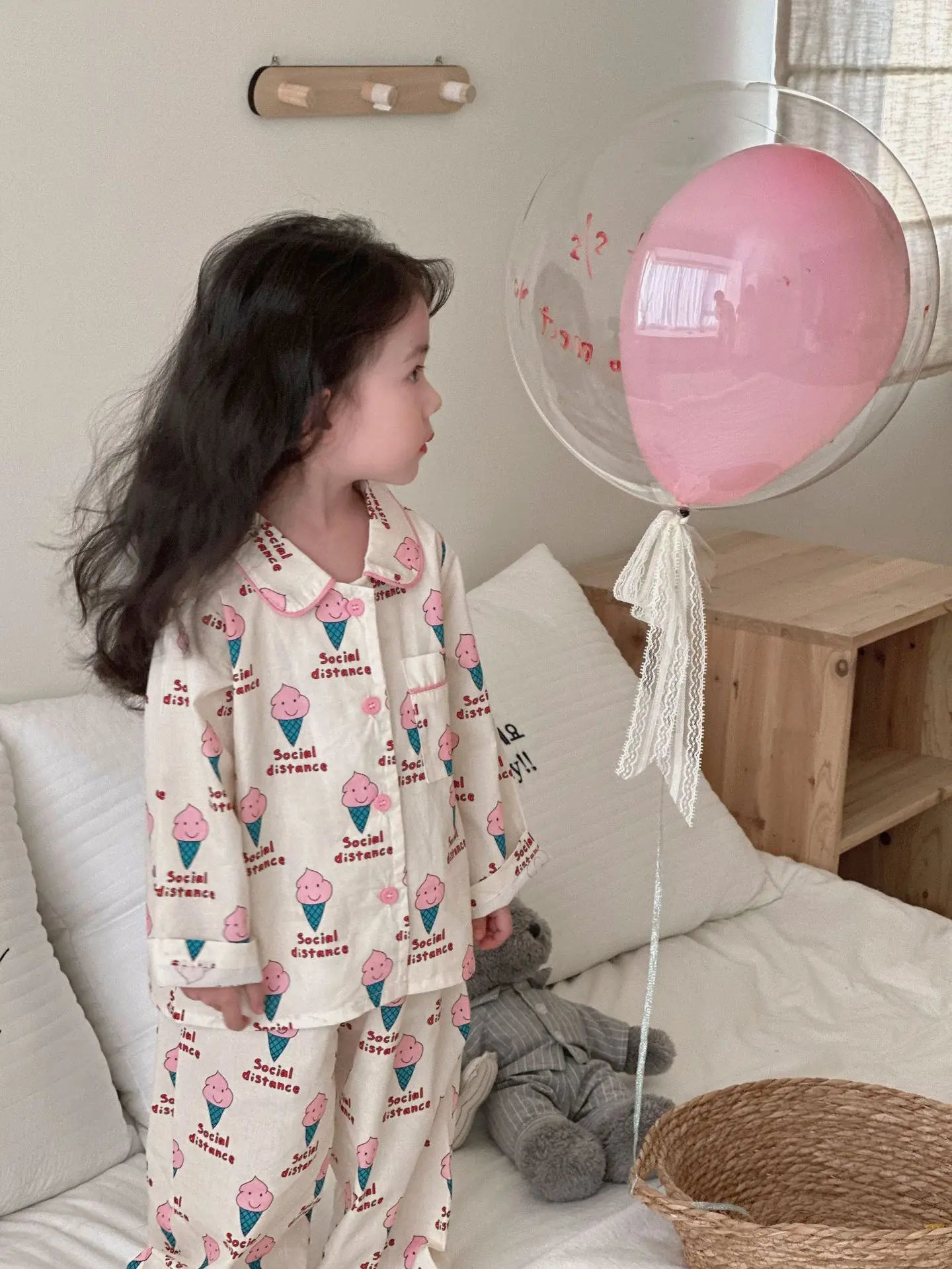 Spring Children's Cartoon Homewear Outfits | Cute Pajamas Set
