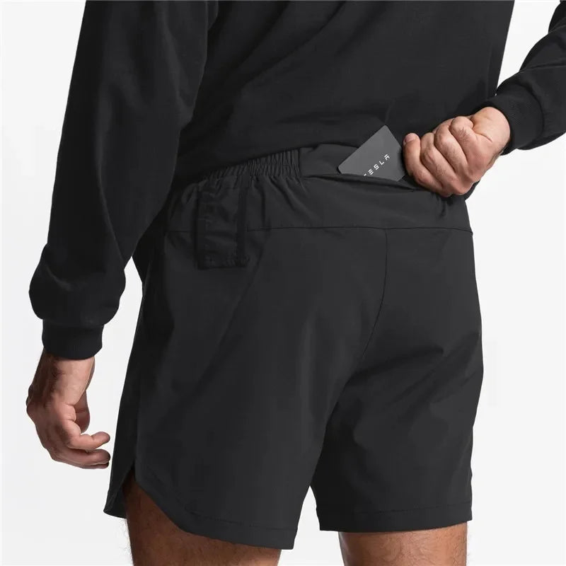 Men's Quick Dry Running Shorts | Lightweight Summer Fitness Pants