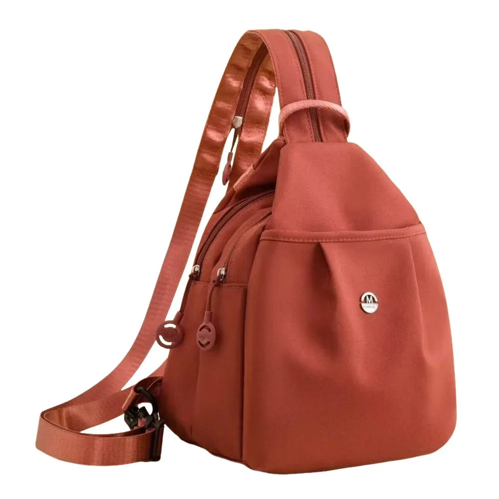 Large Capacity Waterproof Oxford Fabric Backpack for Travel & Hiking