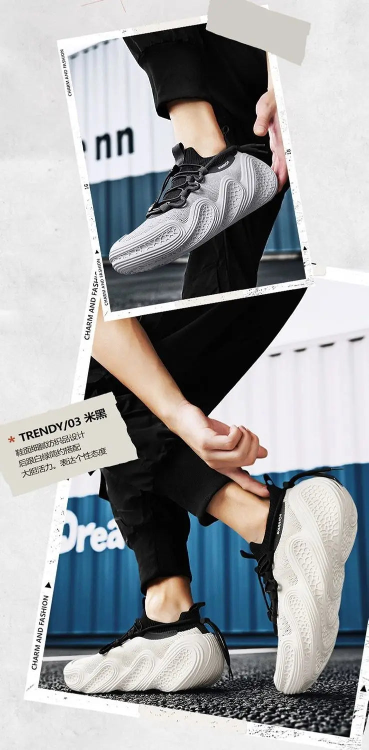 Men's Breathable Mesh Sports Shoes | Comfortable Summer Footwear