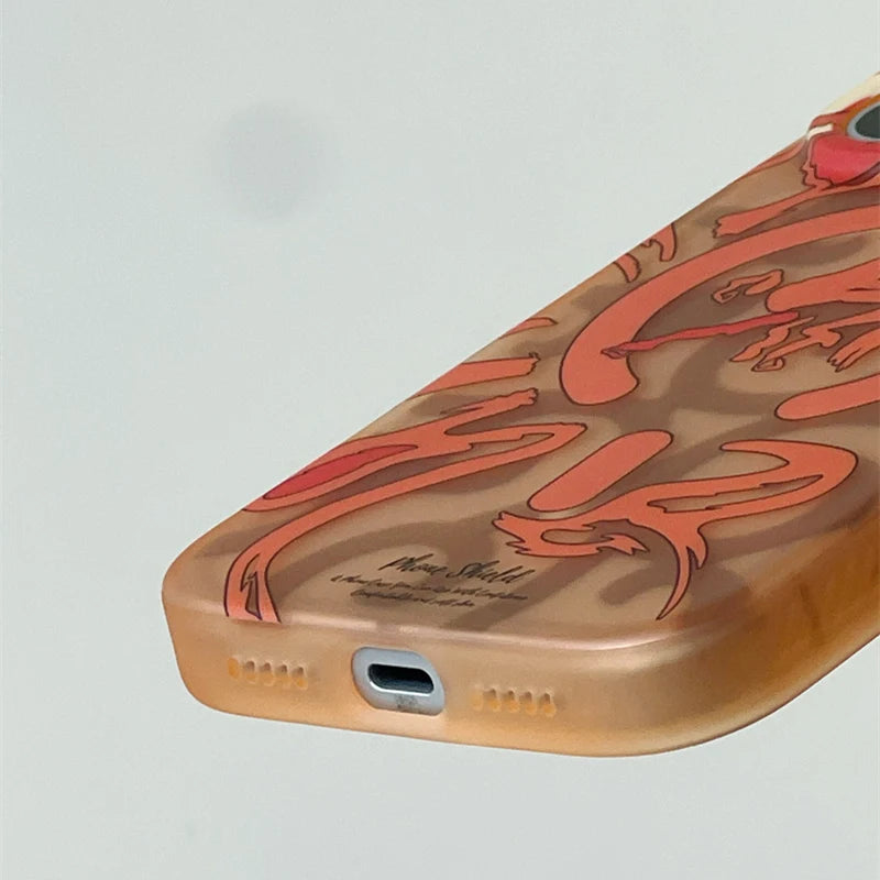 Magnetic Geometric Graffiti Case | Wireless Charging Compatible