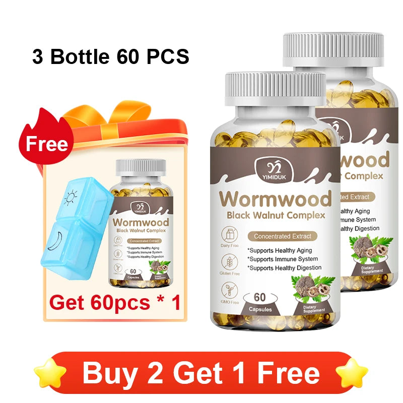 Premium Wormwood Cleanse Supplement for Intestinal Health
