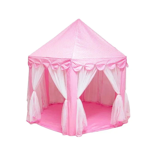Portable Kids Toy Tipi Tent | Charming Pink Playhouse for Girls