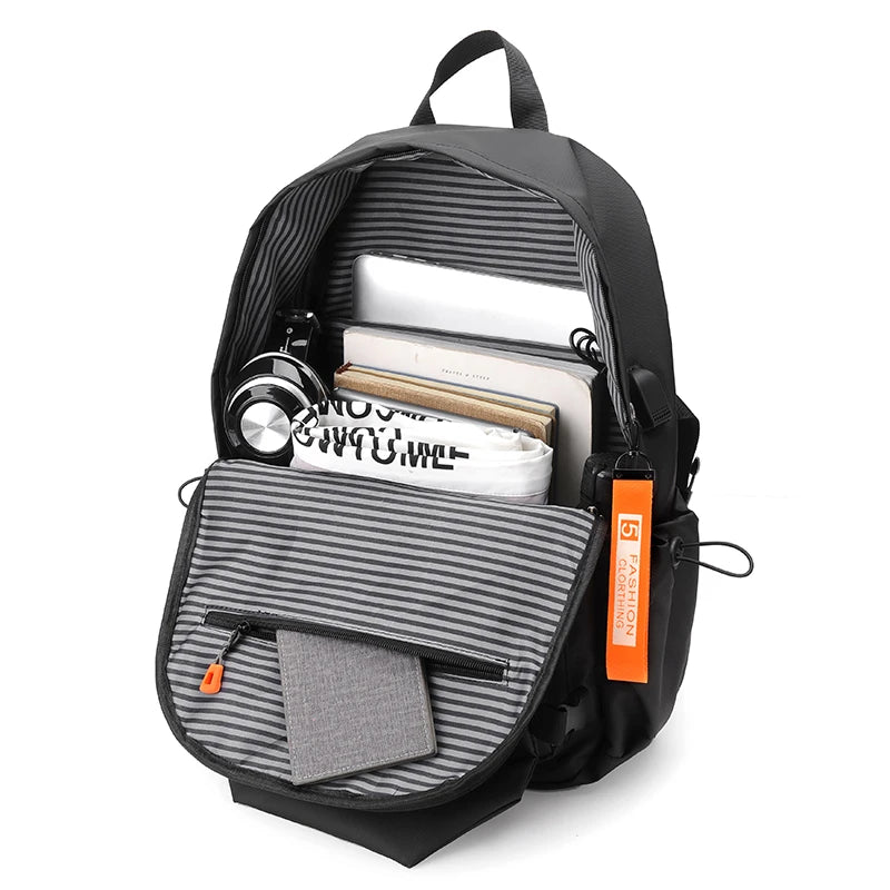 High-Quality Men's Laptop Backpack | Waterproof Travel Bag