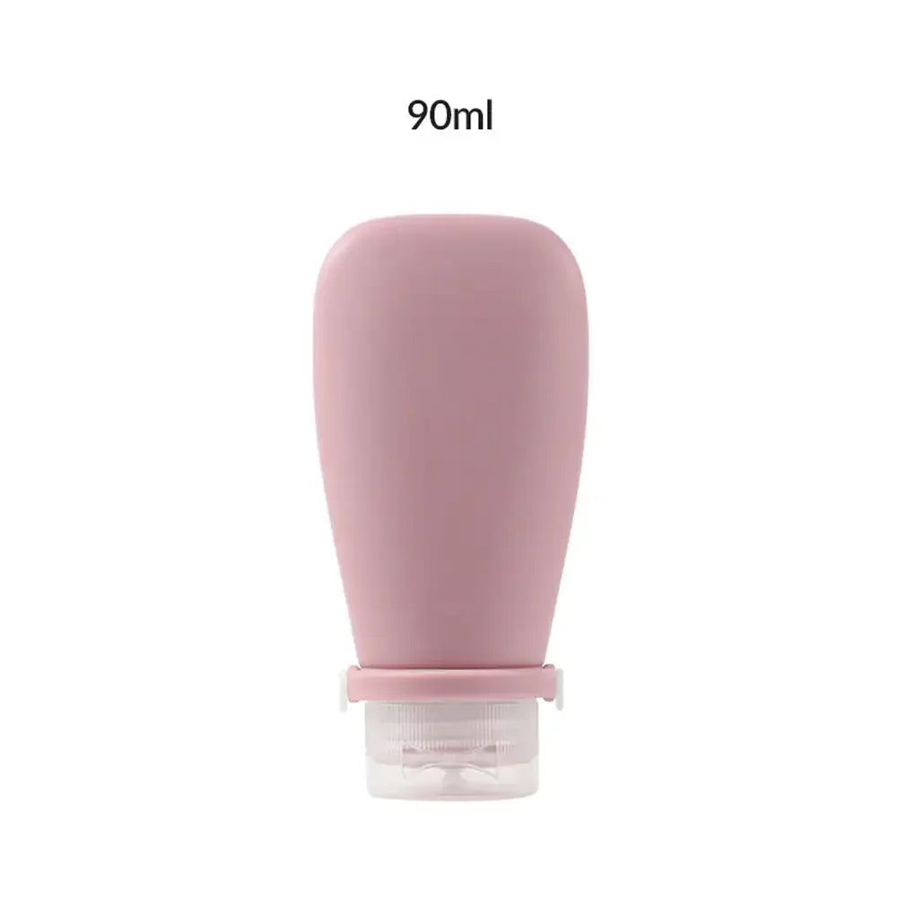 Silicone Travel Bottle Set | Leakproof Refillable Cosmetic Containers