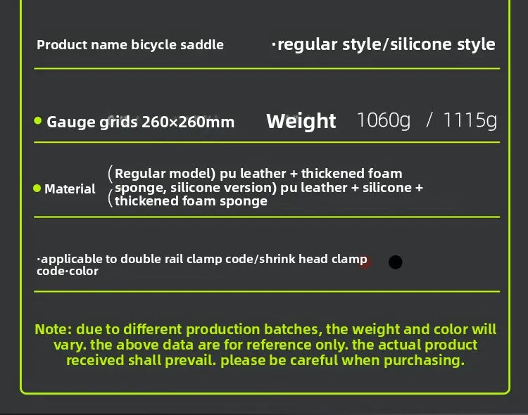 Comfortable Mountain Bike Seat Cushion | Shock Absorbing Design