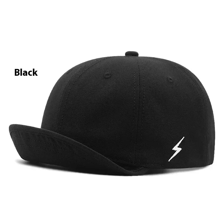 Large Head Up-turn Peak Hiphop Snapback Hat | Unisex Adjustable Cap