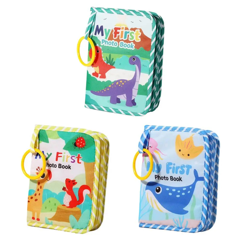 Soft Cloth Cartoon Baby Photo Memory Album | Handmade Keepsake Gift