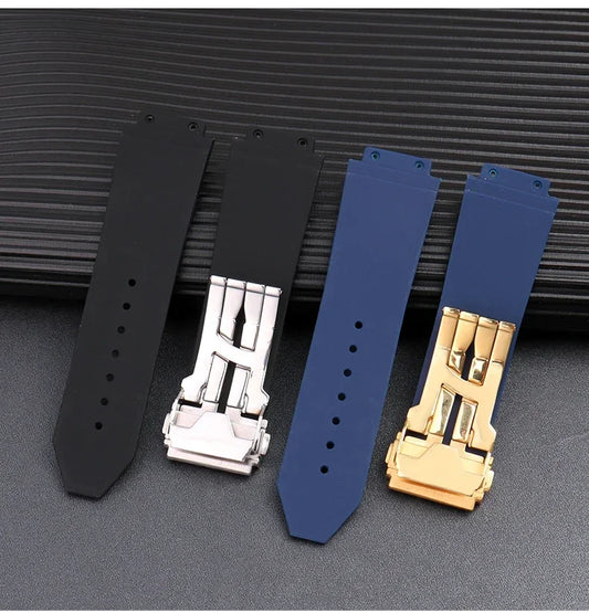 Waterproof Silicone Rubber Watch Strap | Replacement Band