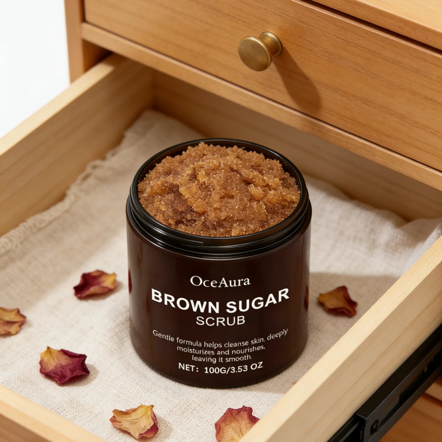 Exfoliating Brown Sugar Scrub for Body | Deep Clean & Moisturize