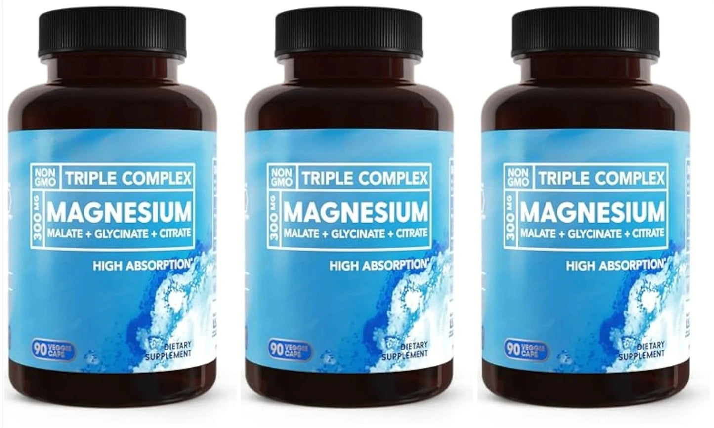 Triple Magnesium Complex | High Absorption Vegan Supplement