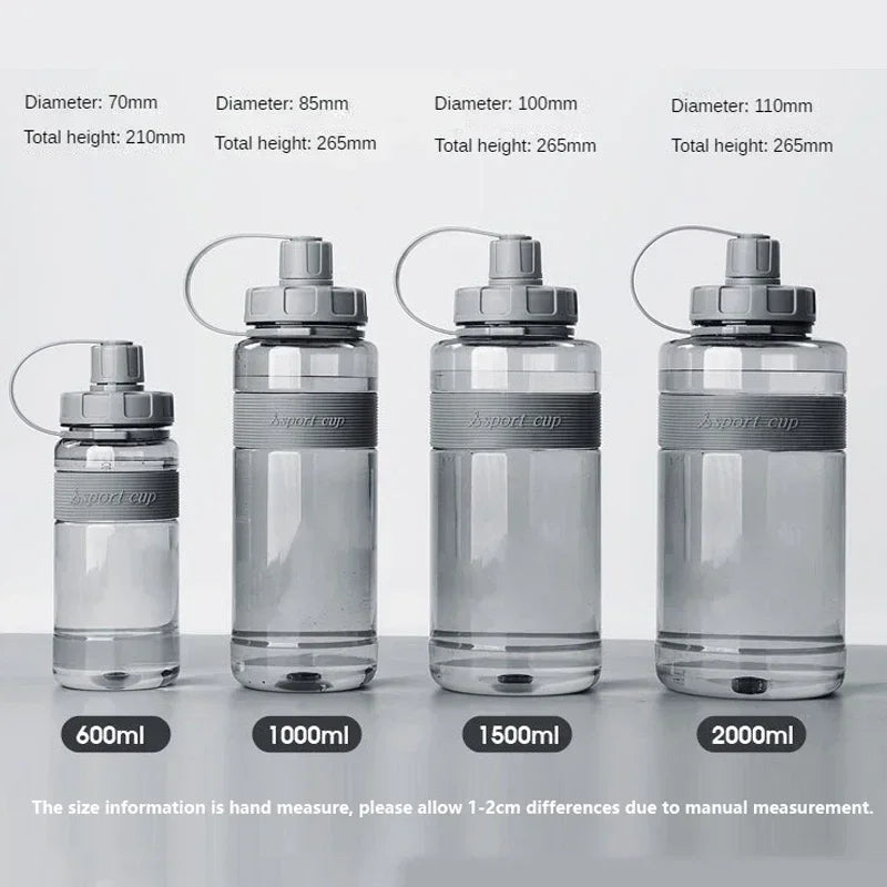 Large Capacity Water Bottle with Straw | BPA Free Fitness Hydration