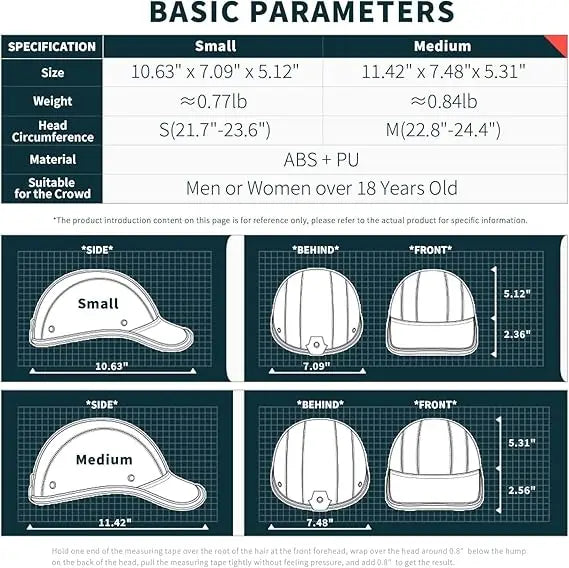 Retro Baseball Helmet with Extended Brim | Unisex Sun Protection