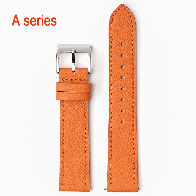 Calfskin Leather Watch Strap | Quick Release, Handmade Design