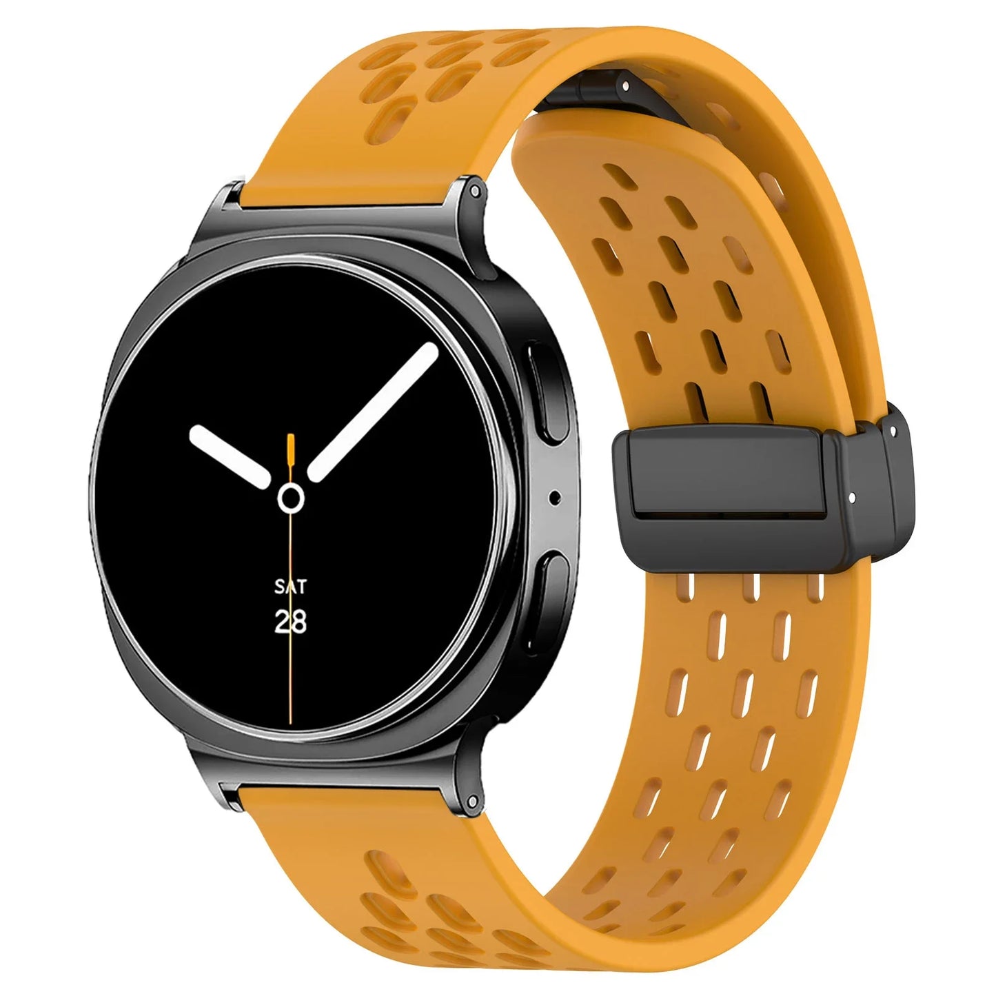 Breathable Sports Silicone Strap for Galaxy Watch | Magnetic Clasp
