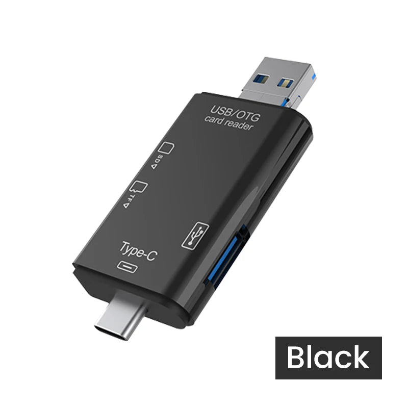 Universal 6 in 1 Card Reader | USB3.0 Multi-Function Adapter
