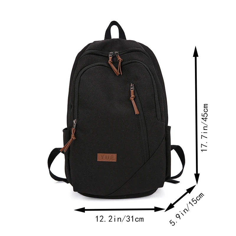 Large Capacity Multi-Pocket Backpack for Travel & Daily Use