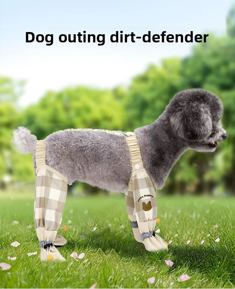 Reflective Anti-Slip Dog Jumpsuit | Dustproof Pet Pants