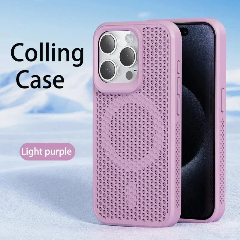 Cooling Heat Dissipation Phone Case | Magnetic Protection for iPhone