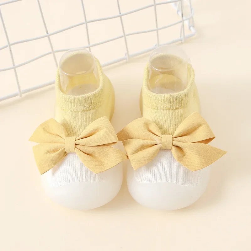 Cute Cartoon Baby Socks Shoes | Soft Rubber Sole for First Walkers