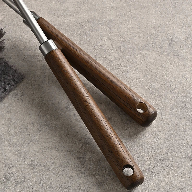 Stainless Steel Wok Spatula with Wooden Handle | Versatile Cooking Utensil