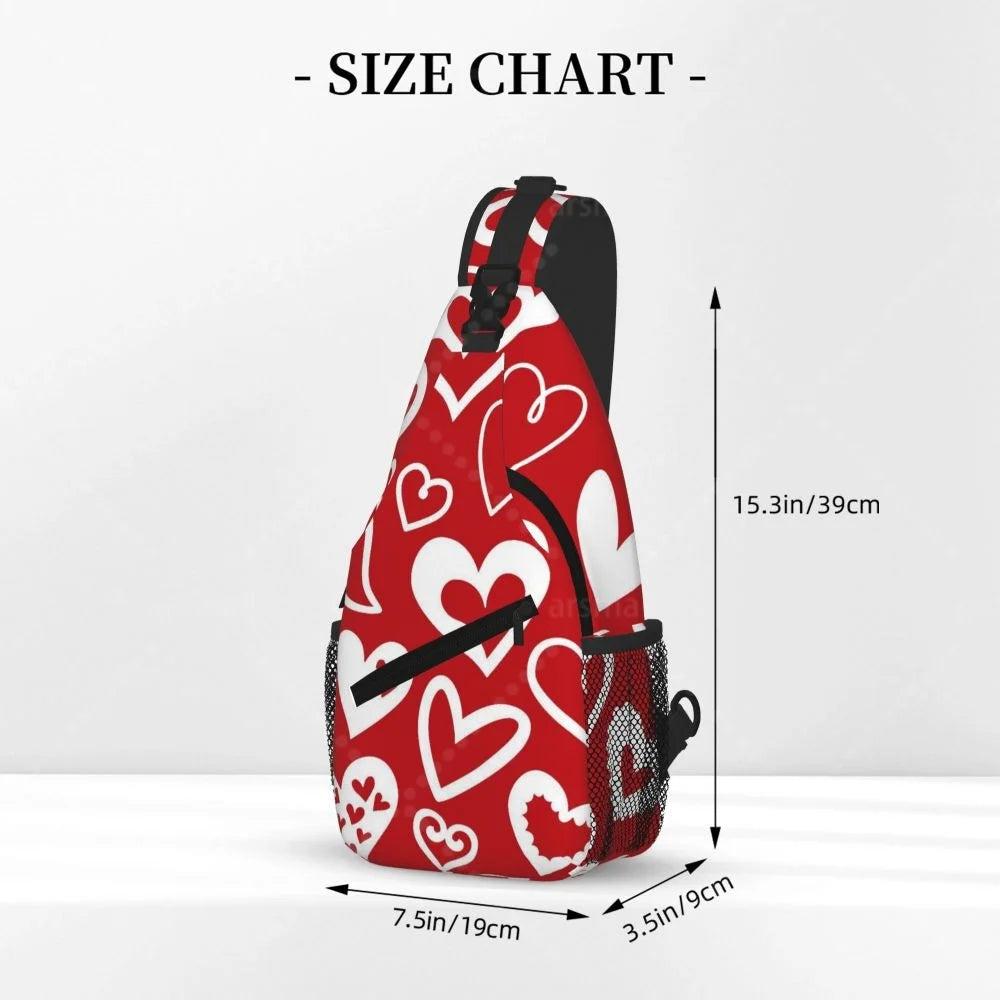 Lightweight Crossbody Sling Bag for Travel & Outdoor Activities