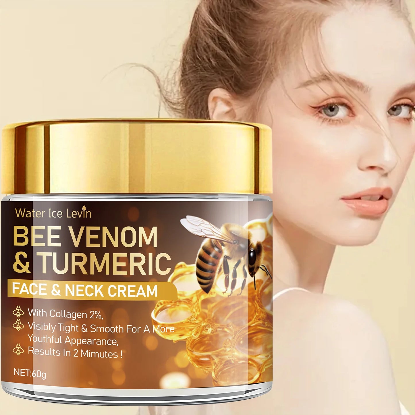 Bee Venom Instant Facial Lifting Cream | Firm, Lift & Smooth Skin