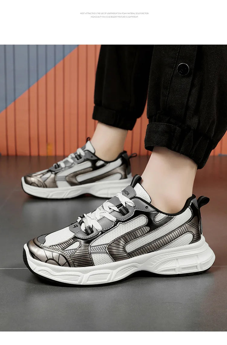 Lightweight Outdoor Sports Shoes for Men | Breathable Casual Sneakers