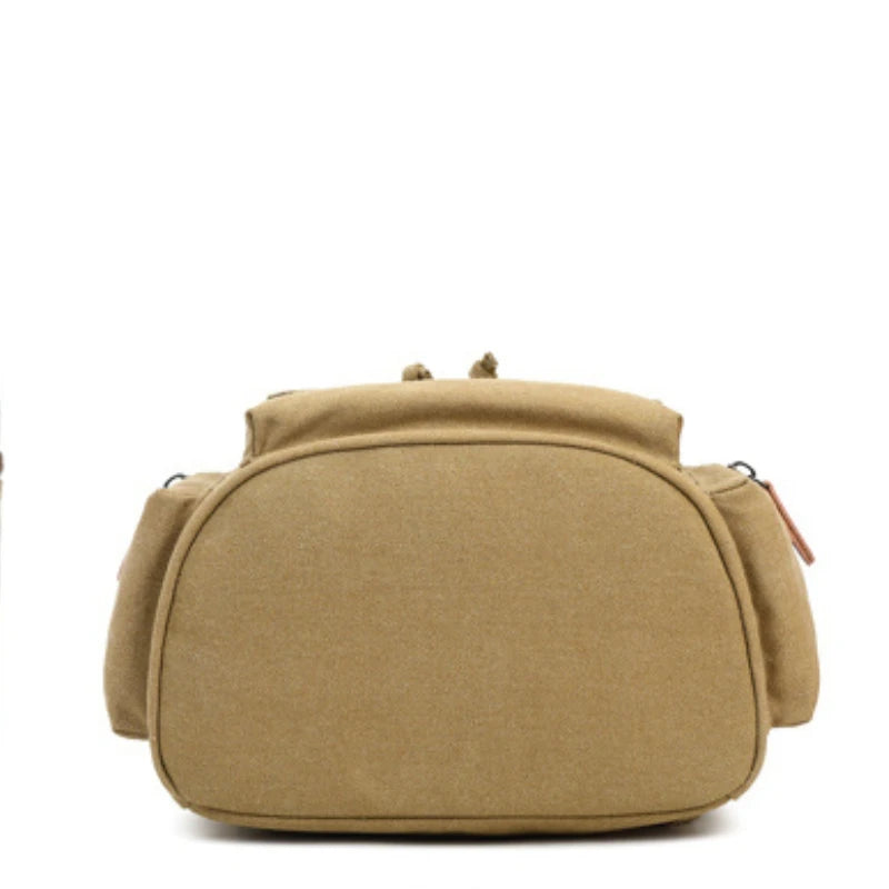 Vintage Canvas Backpack | Spacious Hiking & Travel Bag