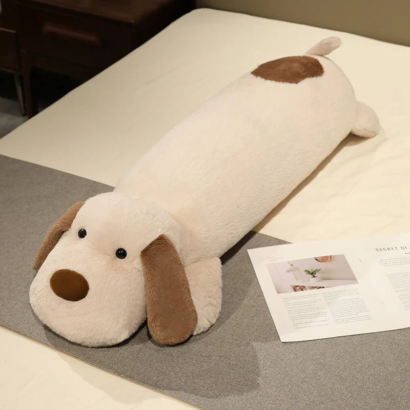Cute Long-Haired Dog Plush Toy | Adorable Stuffed Animal Pillow