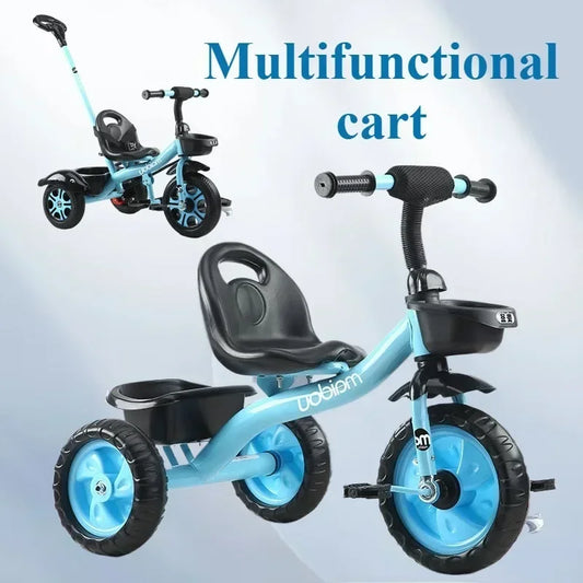 2 in 1 Toddler Tricycle | Adjustable Kids Trike for Outdoor Fun