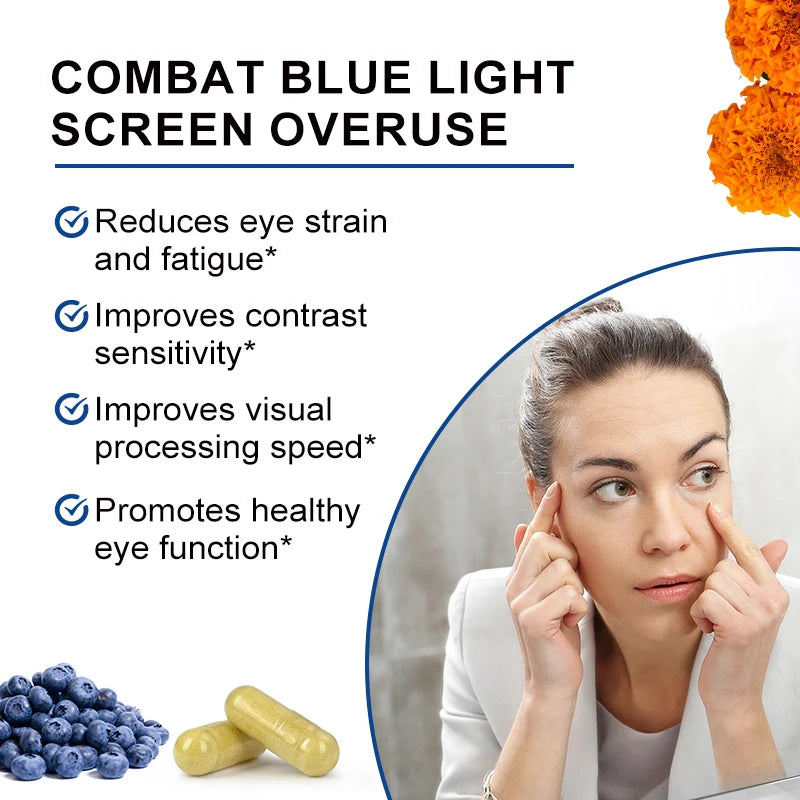 Eye Vitamins with Lutein & Bilberry | Support Vision Health