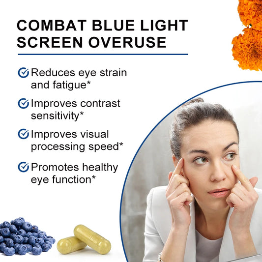 Eye Vitamins with Lutein & Bilberry | Support Vision Health