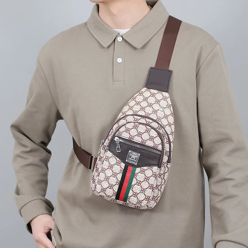 Men's Multifunctional Messenger Bag | Casual Crossbody Handbag
