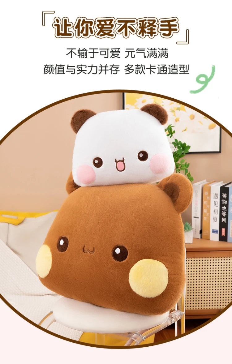 Kawaii Panda Plush Dolls | Cute Stuffed Animal Cushions for All Ages