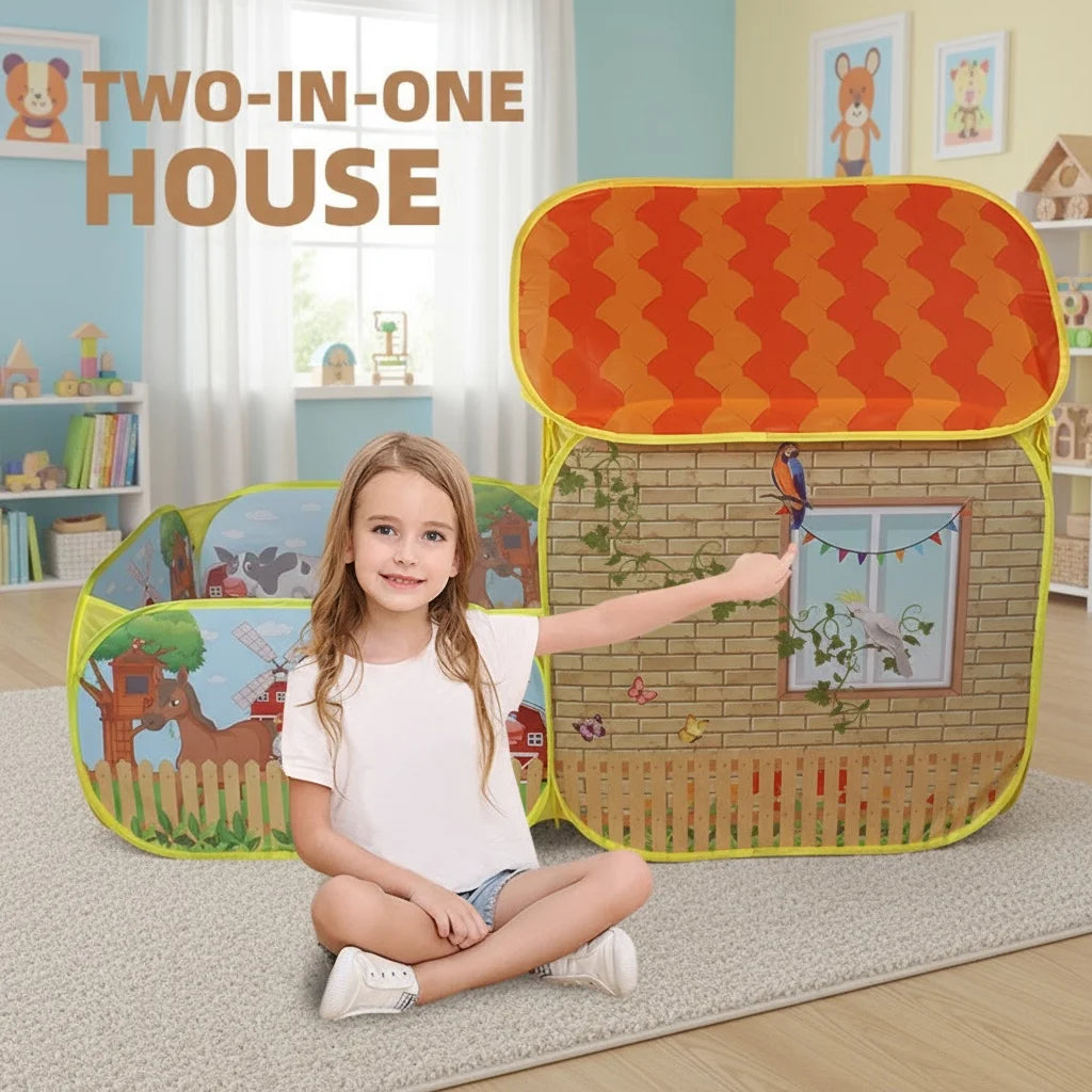 Children's Garden Villa Play Tent | Fun Outdoor Playhouse for Kids