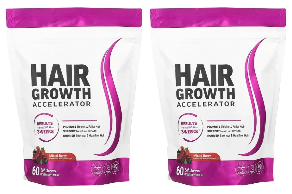 Berry Flavor Hair Vitamins Gummies | Promote Healthy Hair Growth