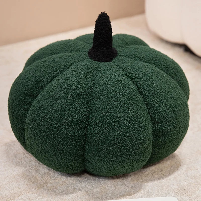 Halloween Pumpkin Plush Pillow | Cozy Decorative Cushion for Fall