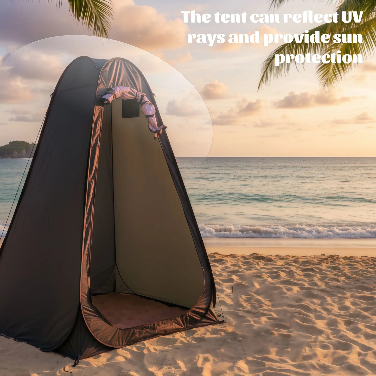 Portable Pop-Up Privacy Tent | Outdoor Shower & Toilet Shelter