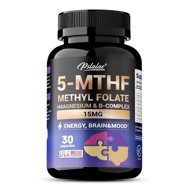 5-MTHF Methylfolate Supplement for Energy and Cognitive Support