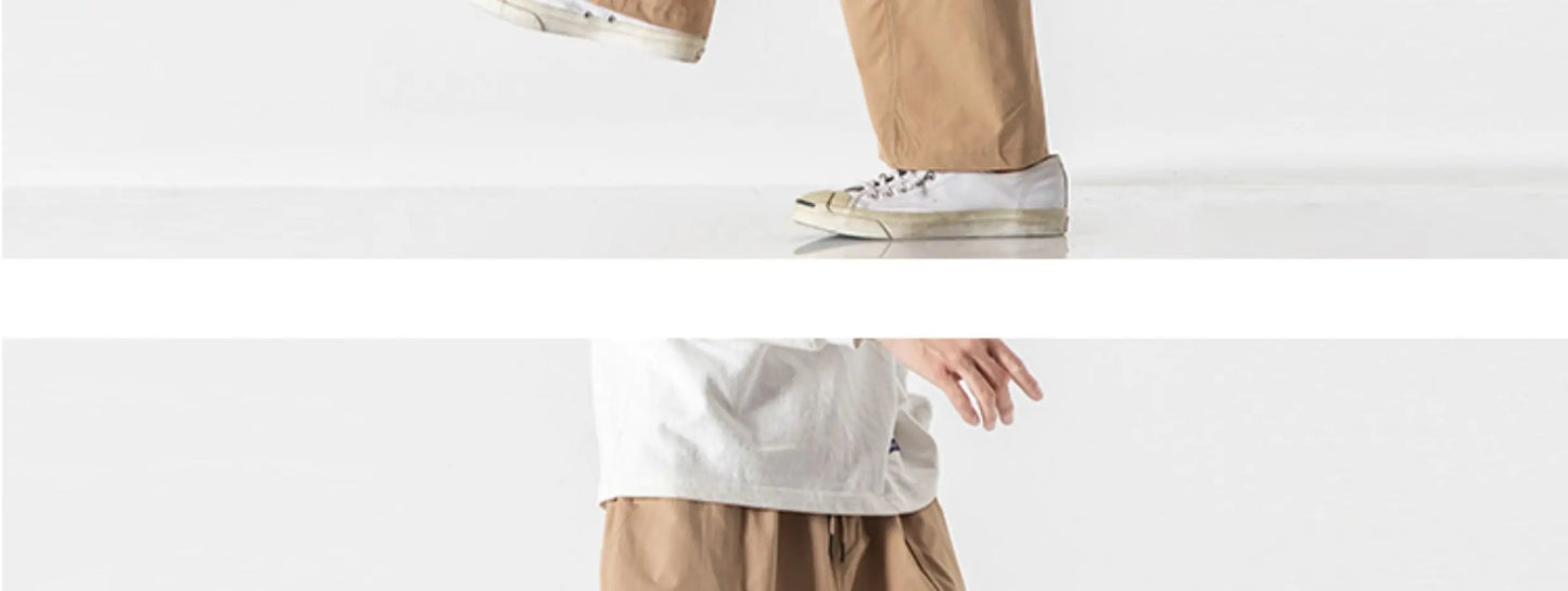 Men's Casual Wide Leg Pants | Lightweight Thin Joggers