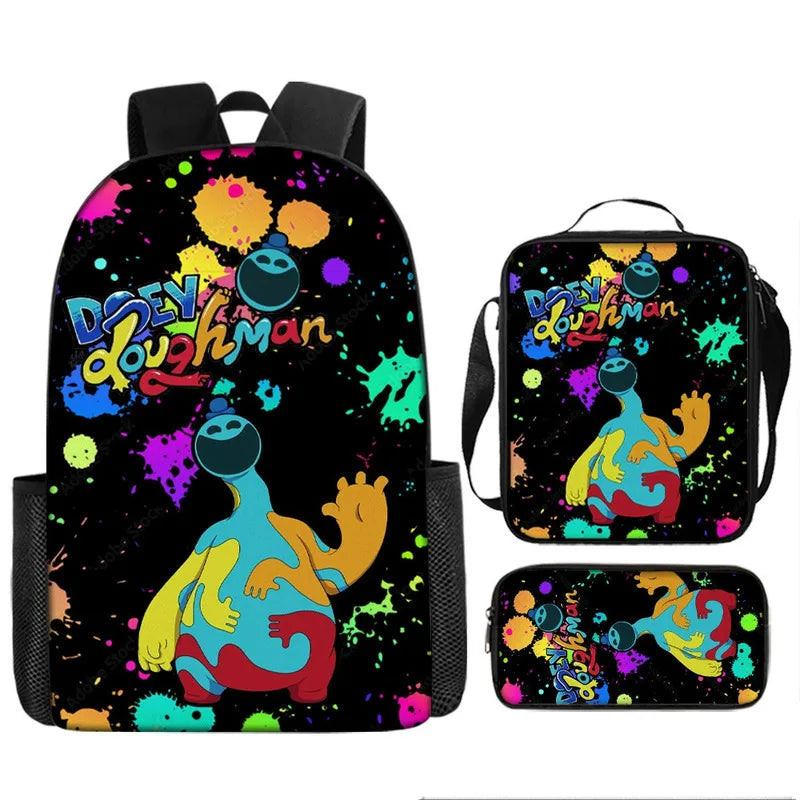 3-Piece Horror-Themed Backpack Set | Unique School Essentials