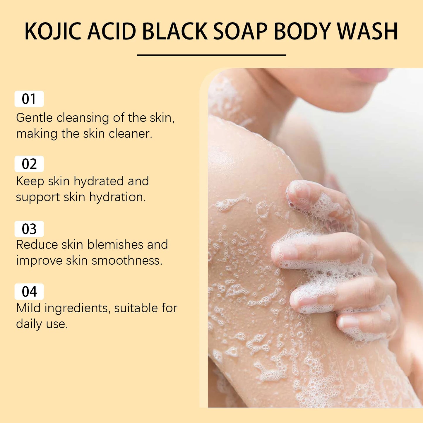 Collagen Shower Gel | Brighten Skin & Control Oil