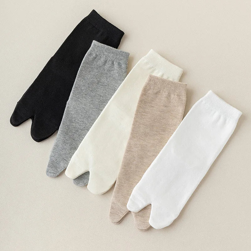 Breathable Summer Split Toe Socks | Fun Unisex Footwear